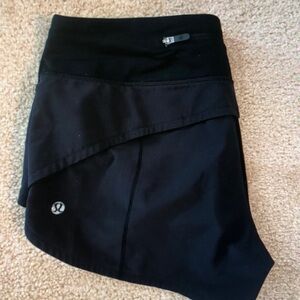 Lululemon Black Athletic Skirt